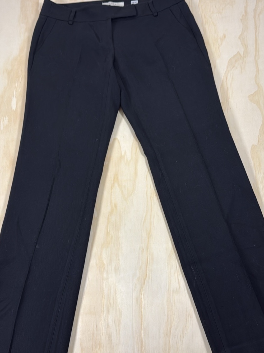 LOFT Womens Black Dress Pants - Tailored Straight Leg